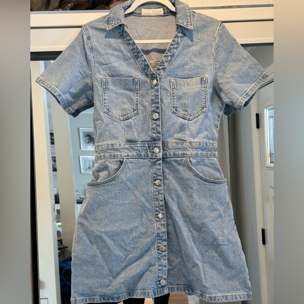 NWT Zara Denim Dress - Picture 3 of 5